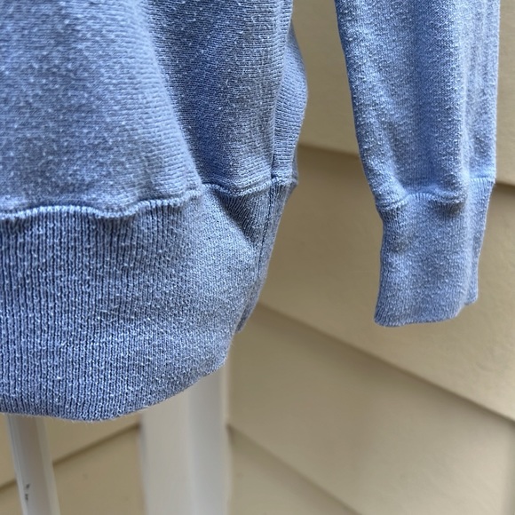 Gap Periwinkle Drop Shoulder Lightweight Sweater - Picture 4 of 13